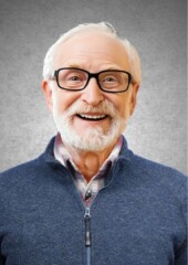 25 ブルージップアップセーター