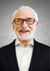 9 紺色スーツと白シャツ