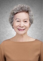 27 ブラウンボートネックブラウス