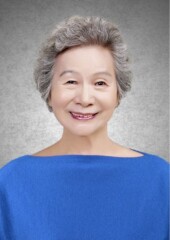 42 ブルーボートネックセーター